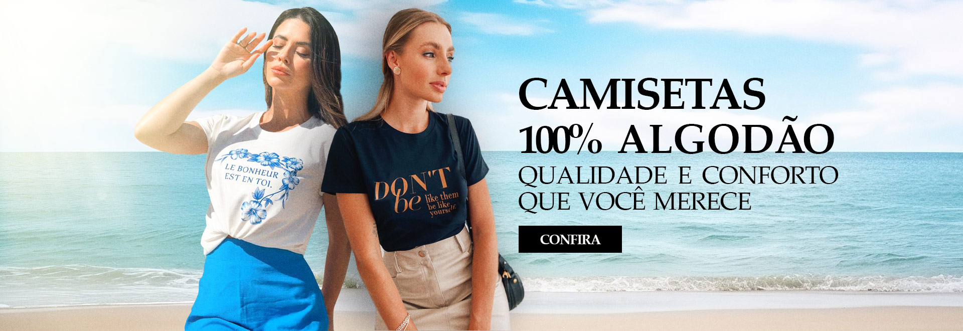 T-shirt em malha Ecopluma